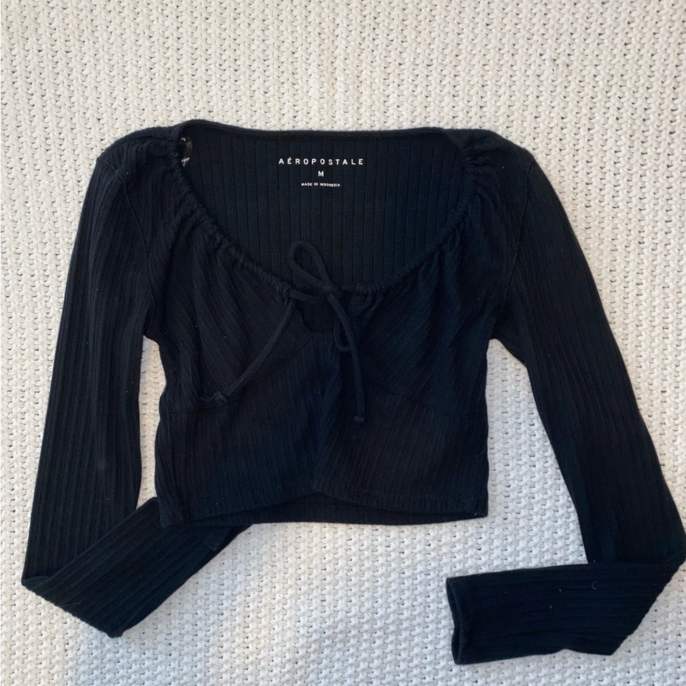 Aeropostal Long sleeved crop top